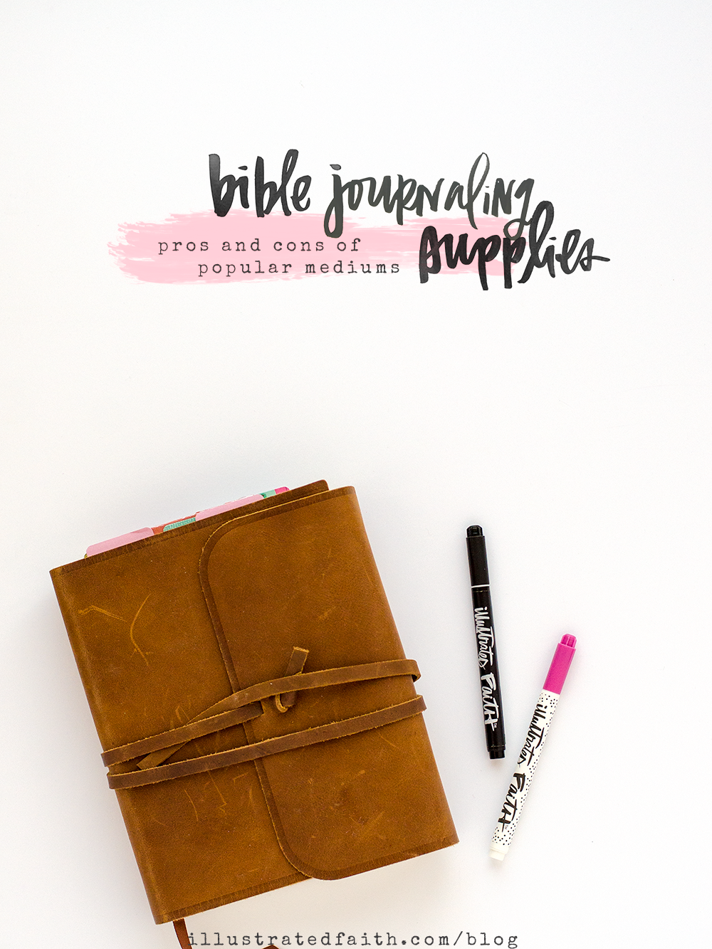 Mixed Media Bible Journaling Supplies  Mediums - Pros and Cons -  Illustrated Faith